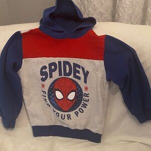 Marvel Spiderman Spidey Boys Hoodie Size 7